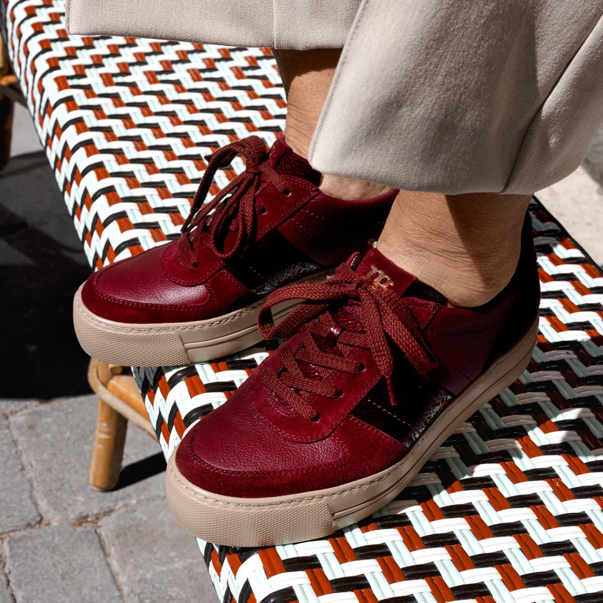 Paul Green Sneaker|Pauls 5230-180 Rot
