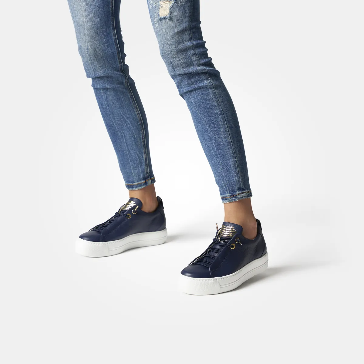 Paul Green Sneaker|Pauls 5017-018 Blau