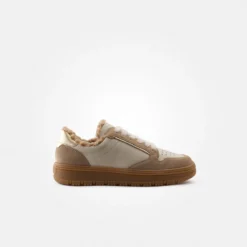 Paul Green Warmfutter|Schnürschuhe|Pauls mit RELAX-WEITE und Wechselfußbett 5369-020 Beige/ Cremeweiß/ Mandel