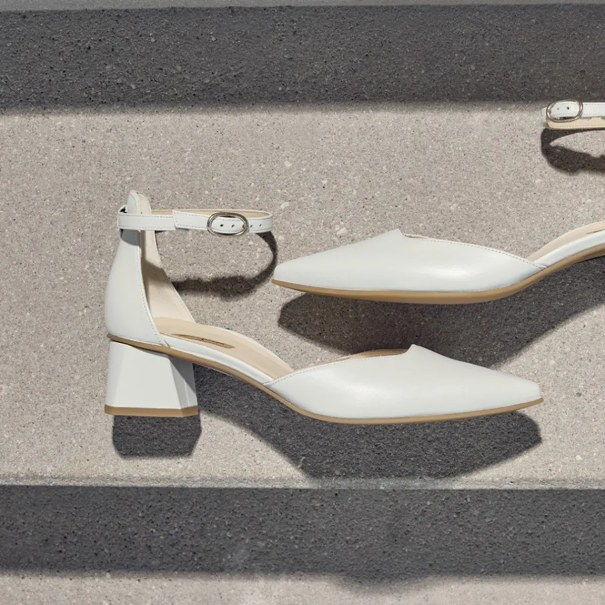 Paul Green Peeptoes & Slingpumps|Pumps 3820-057 Weiß