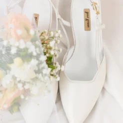 Paul Green Peeptoes & Slingpumps|Pumps 3820-057 Weiß