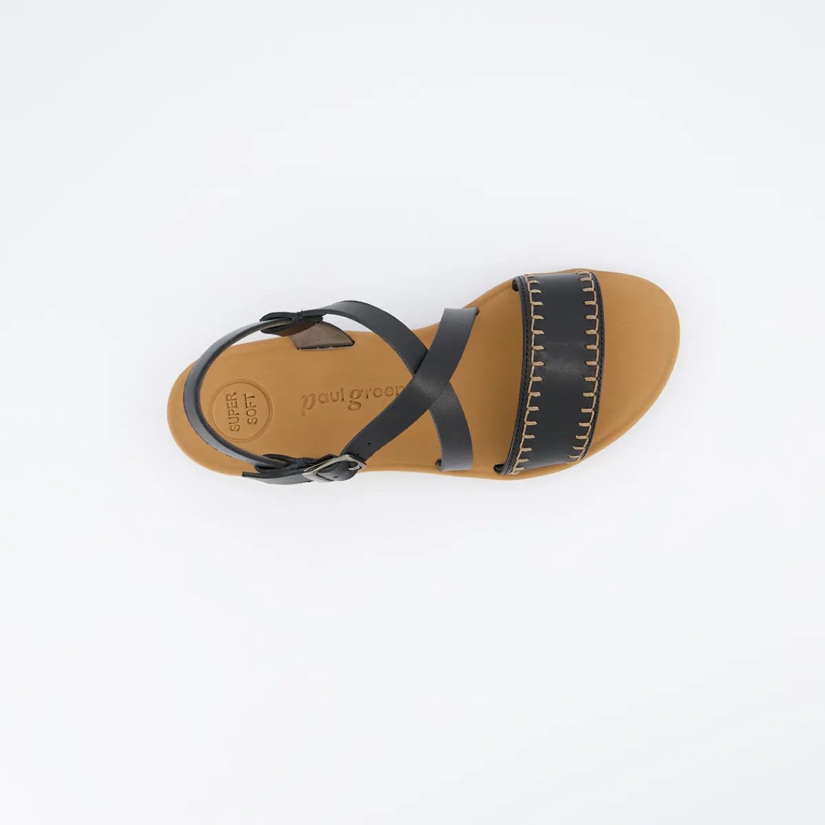 Paul Green Sandaletten|Sandale 6148-037 Schwarz