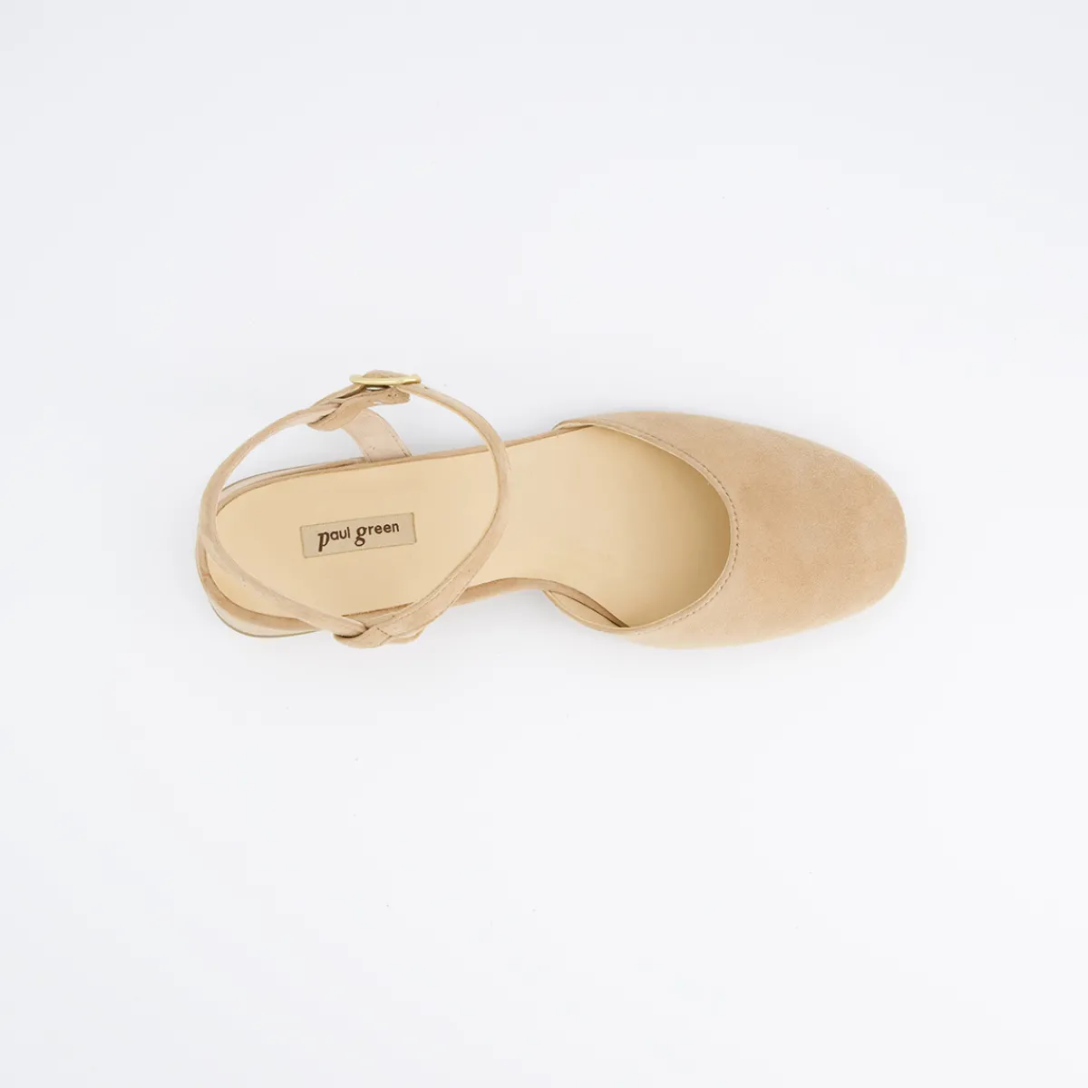 Paul Green Peeptoes & Slingpumps|Sandale 3843-047 Beige