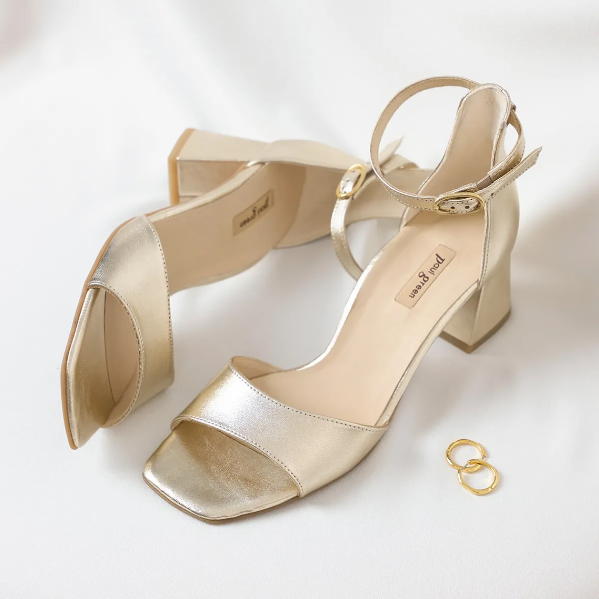 Paul Green Sandaletten|Sandalette 6140-037 Gold