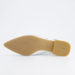 Paul Green Peeptoes & Slingpumps|Sandalette 6090-067 Silber
