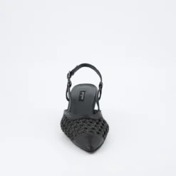 Paul Green Peeptoes & Slingpumps|Sandalette 6144-007 Schwarz