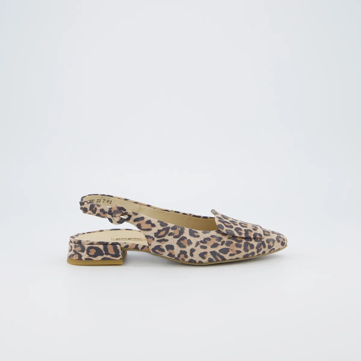 Paul Green Peeptoes & Slingpumps|Sandalette 6090-077 Beige kombiniert