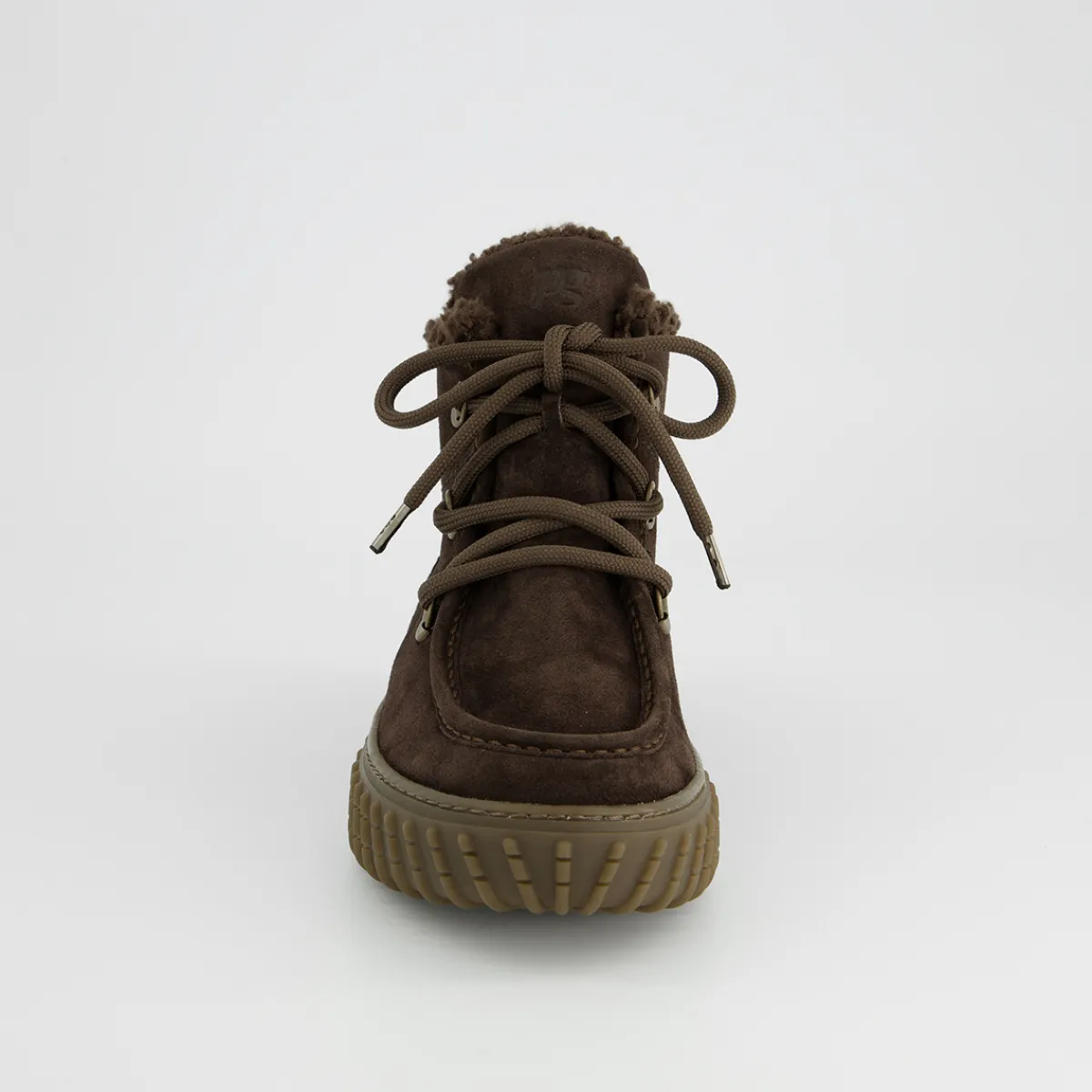 Paul Green Warmfutter|Boots|Schnürbootie 5502-010 Braun, dunkel