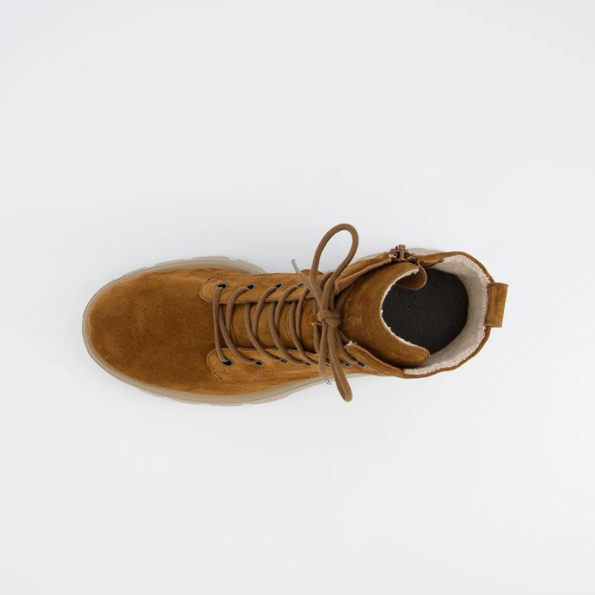 Paul Green Boots|Schnürbootie 8207-028 Braun