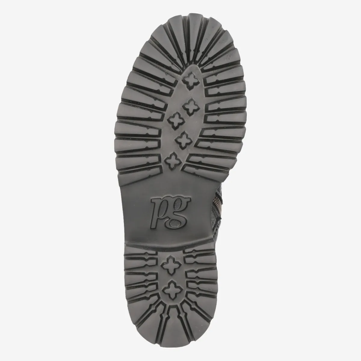 Paul Green Boots|Schnürbootie 9768-039 Schwarz