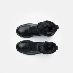 Paul Green Warmfutter|Boots|Schnürbootie mit Warmfutter 8178-006 Schwarz