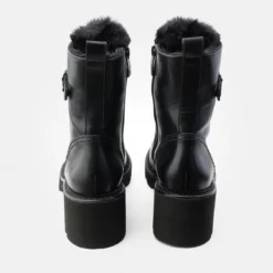 Paul Green Warmfutter|Boots|Schnürbootie mit Warmfutter 8178-006 Schwarz