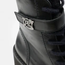 Paul Green Warmfutter|Boots|Schnürbootie mit Warmfutter 8178-006 Schwarz