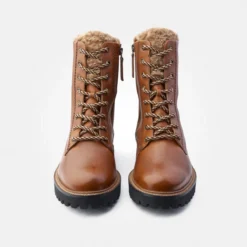 Paul Green Warmfutter|Boots|Schnürbootie mit Warmfutter 8175-006 Braun
