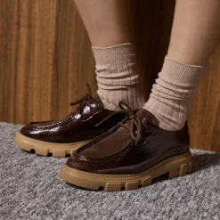 Paul Green Schnürschuhe|Schnürer 1183-030 Braun