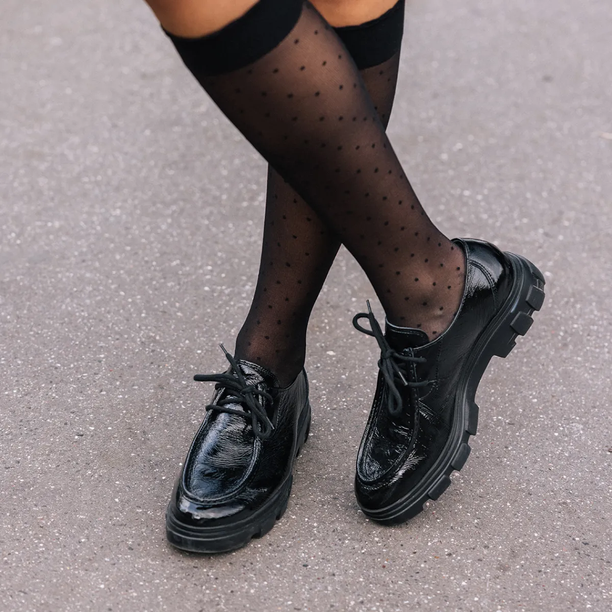 Paul Green Schnürschuhe|Schnürer 1183-010 Schwarz