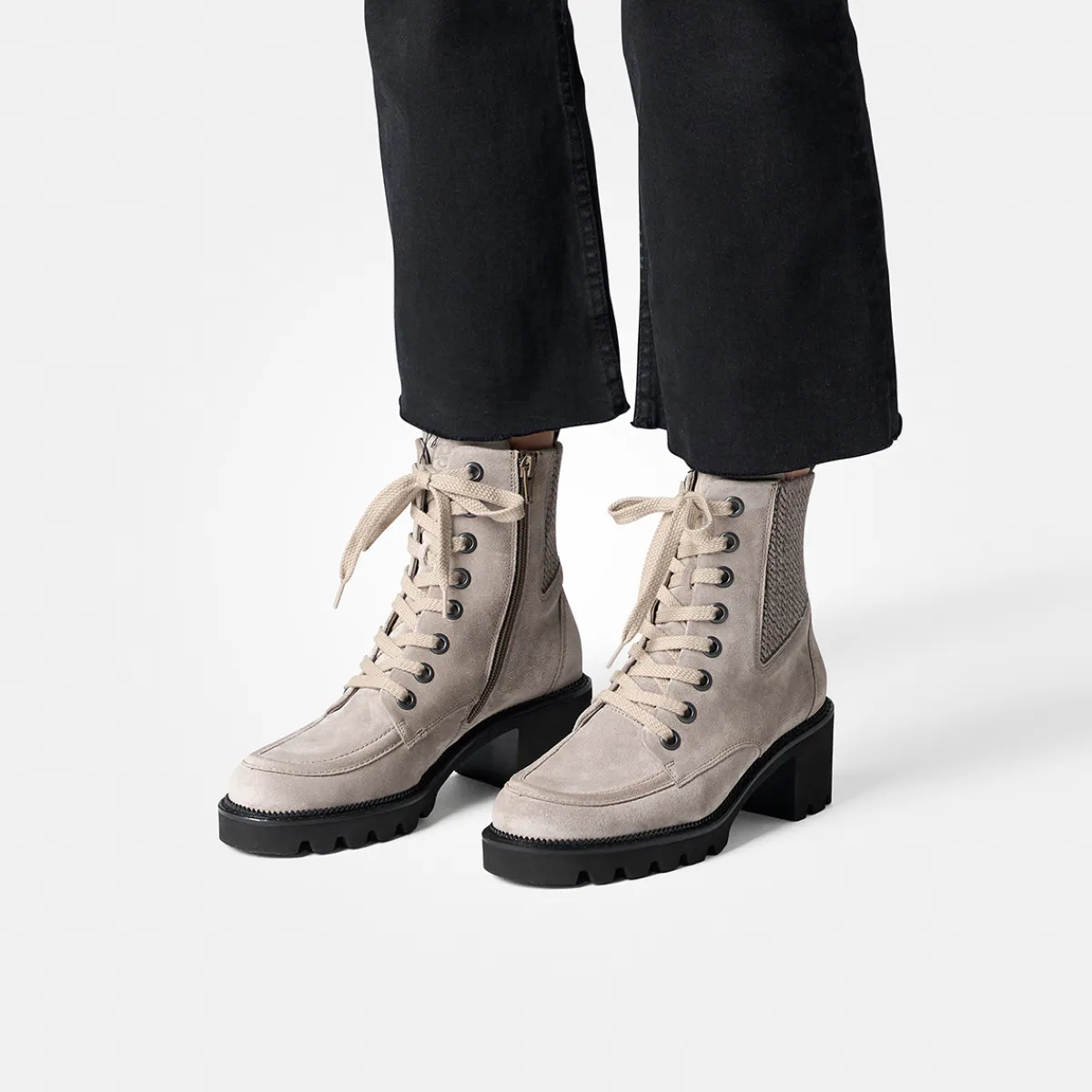 Paul Green Warmfutter|Boots|Schnürstiefelette 8269-008 Grau