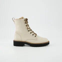 Paul Green Warmfutter|Boots|Schnürstiefelette 8175-028 Weiß / Beige