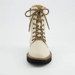 Paul Green Warmfutter|Boots|Schnürstiefelette 8175-028 Weiß / Beige
