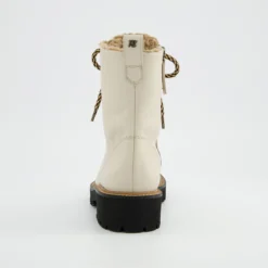 Paul Green Warmfutter|Boots|Schnürstiefelette 8175-028 Weiß / Beige