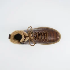Paul Green Warmfutter|Boots|Schnürstiefelette 5287-108 Braun