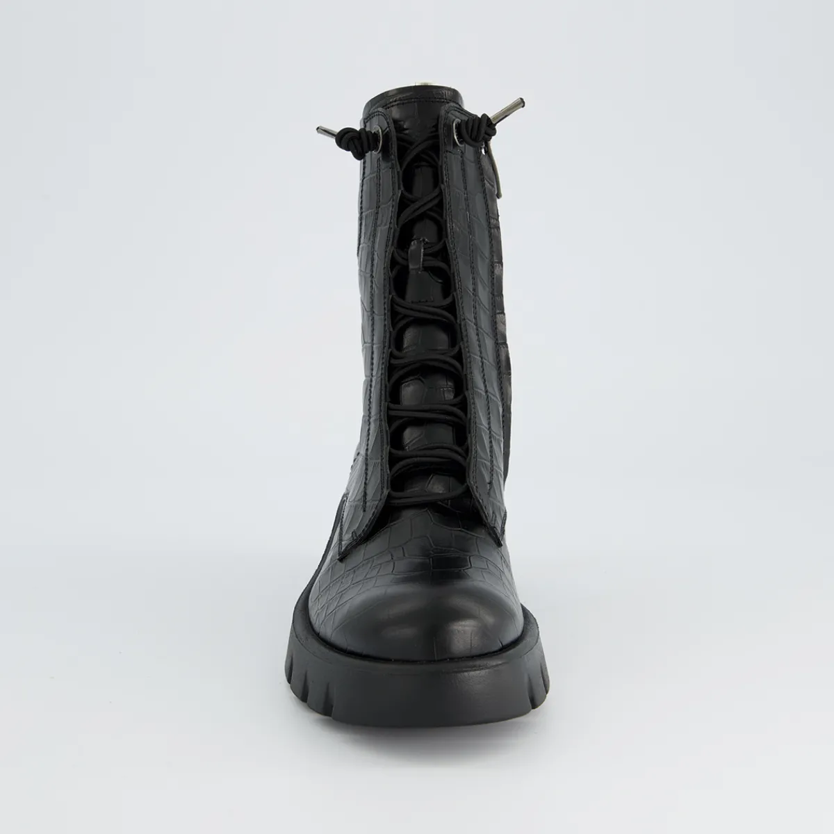 Paul Green Boots|Schnürstiefelette 8216-058 Schwarz