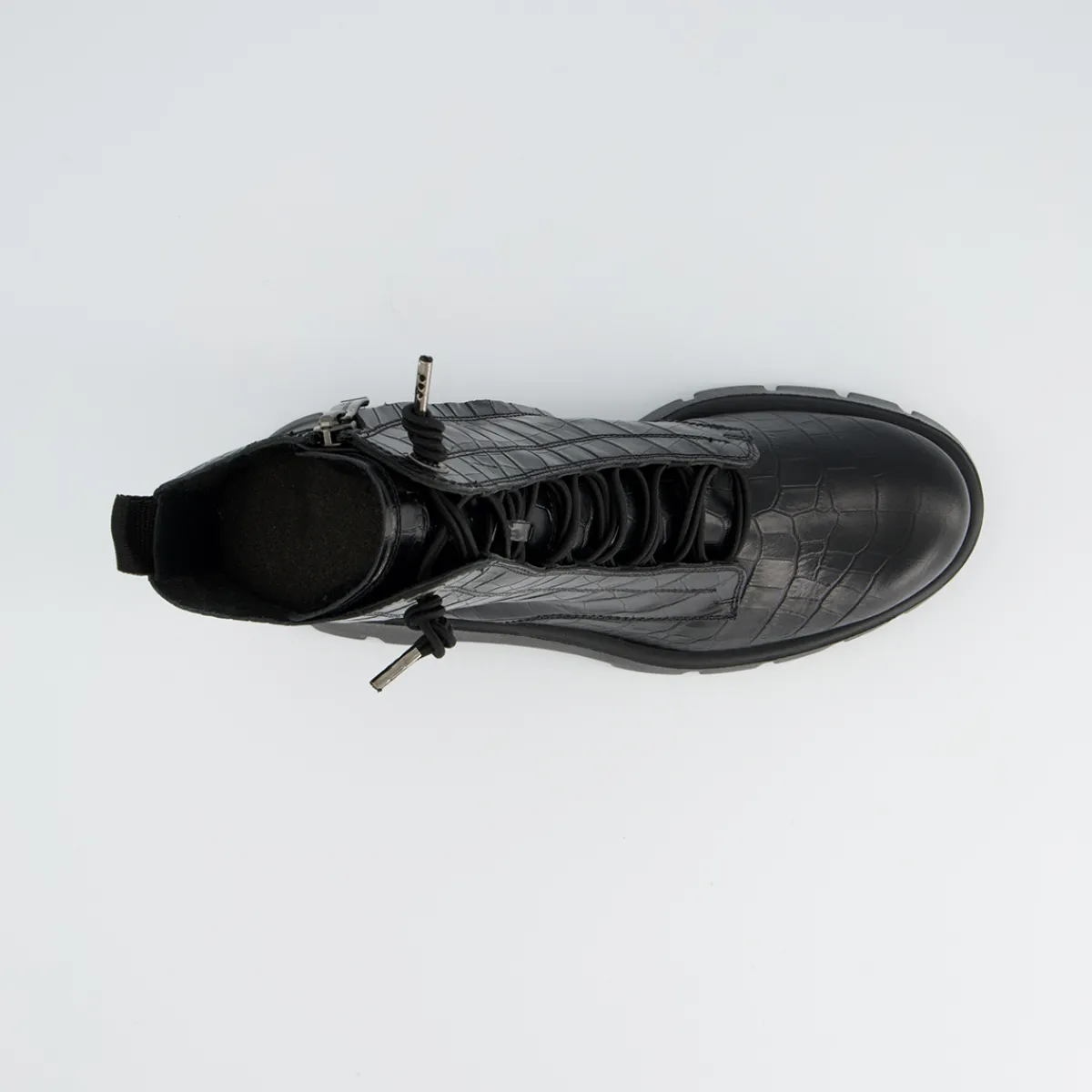 Paul Green Boots|Schnürstiefelette 8216-058 Schwarz