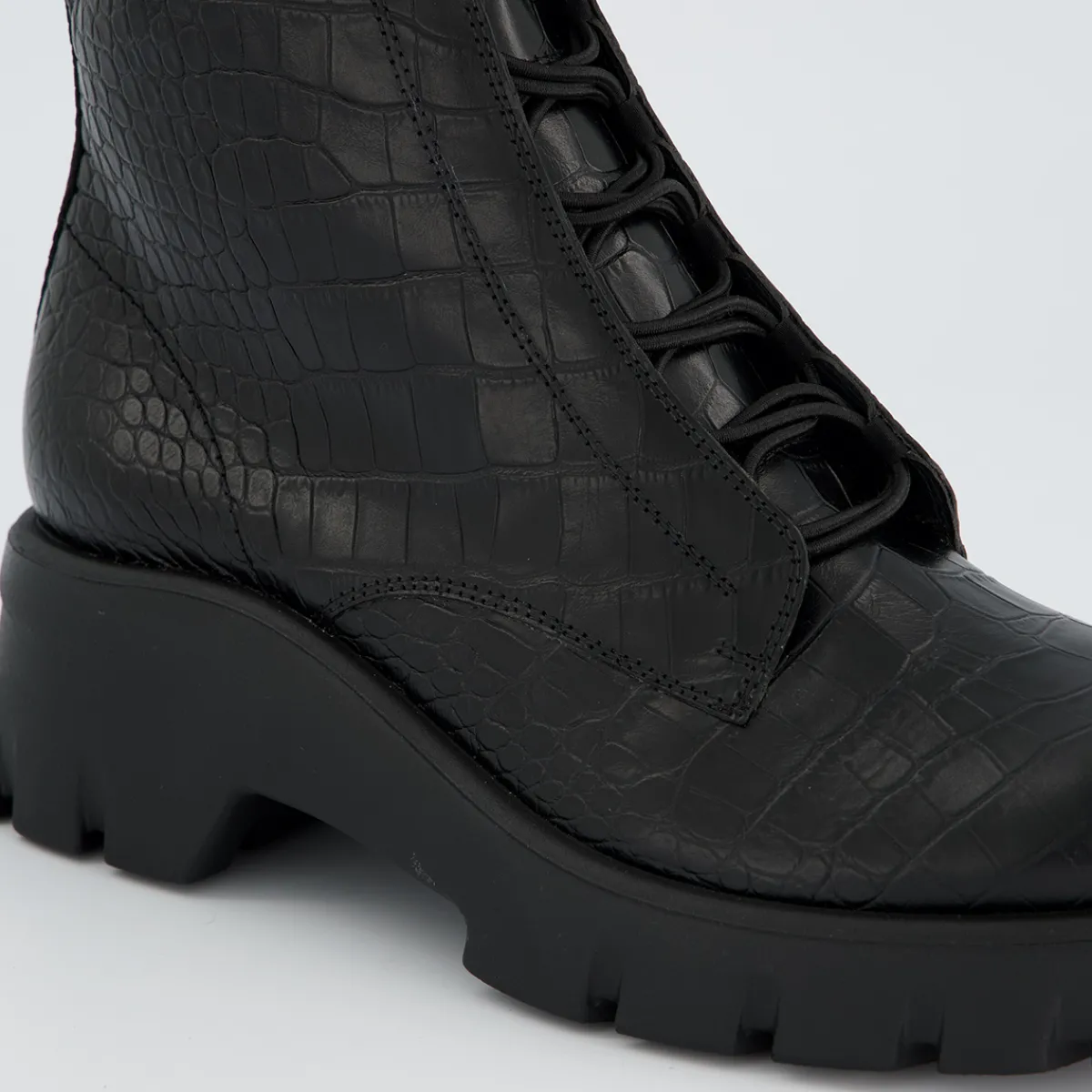 Paul Green Boots|Schnürstiefelette 8216-058 Schwarz