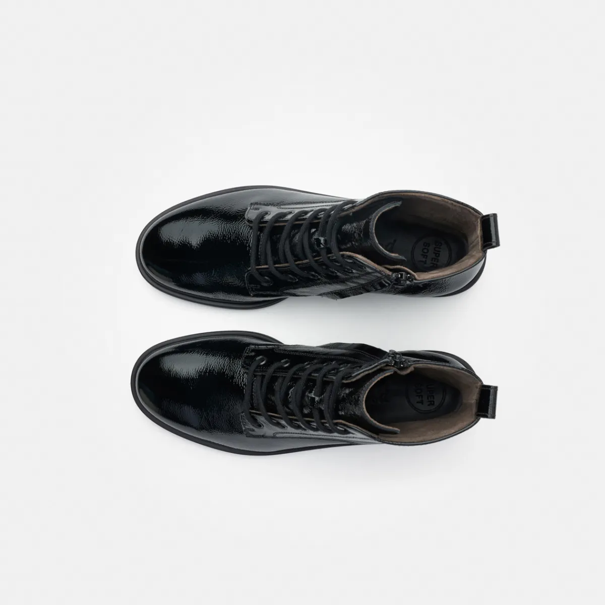 Paul Green Boots|Schnürstiefelette 8066-026 Schwarz