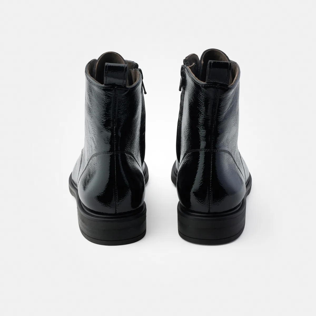 Paul Green Boots|Schnürstiefelette 8066-026 Schwarz
