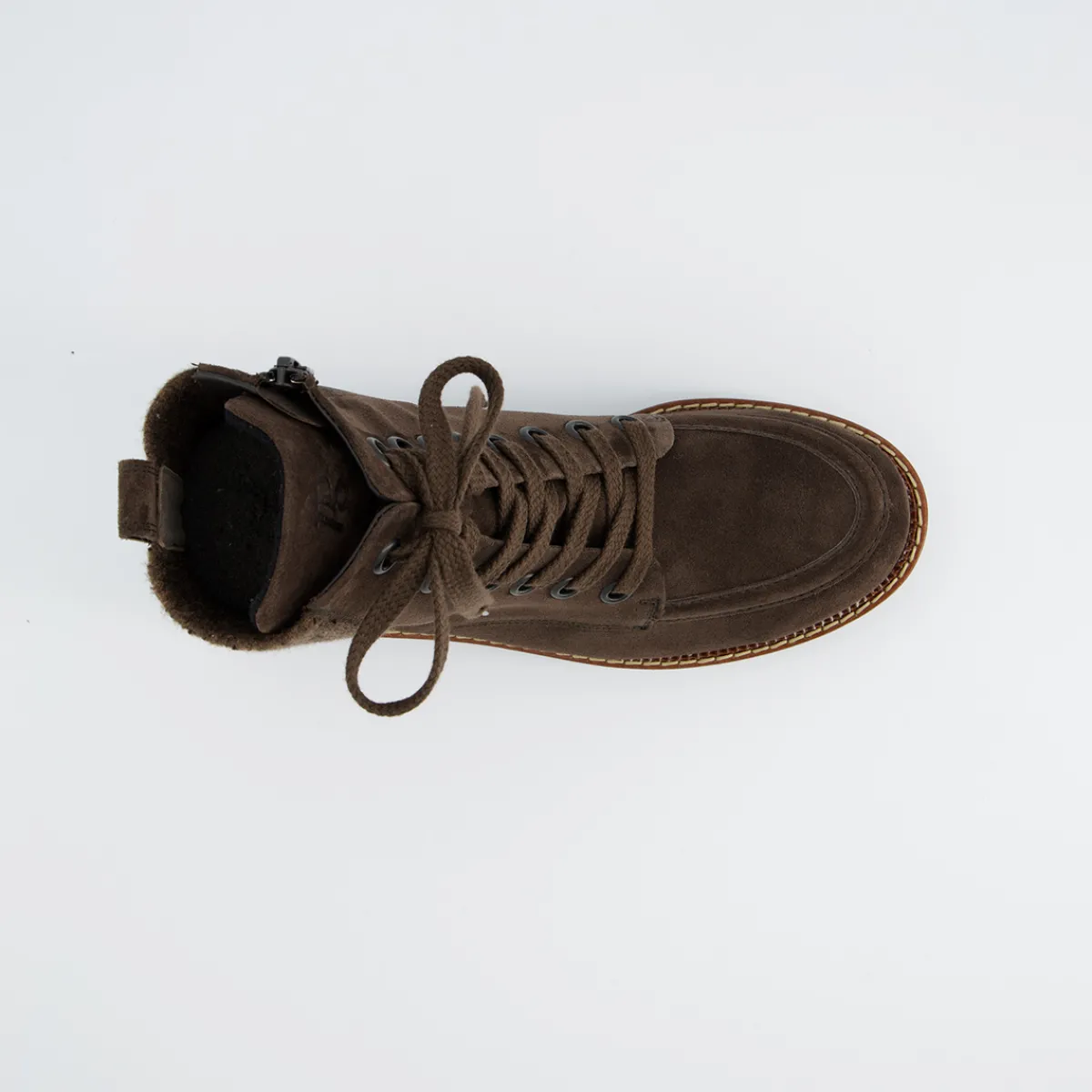 Paul Green Warmfutter|Boots|Schnürstiefelette 8269-010 Braun