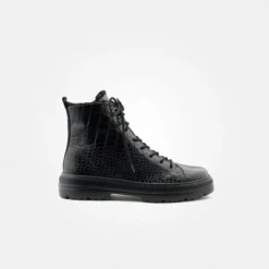Paul Green Warmfutter|Boots|Schnürstiefelette mit Warmfutter 5287-076 Schwarz