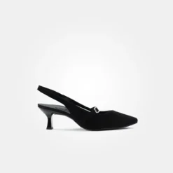 Paul Green Peeptoes & Slingpumps|Sling-Sandalette 6078-005 Schwarz