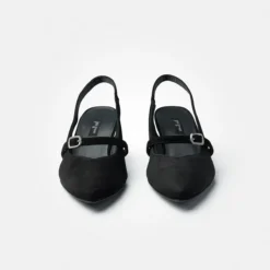 Paul Green Peeptoes & Slingpumps|Sling-Sandalette 6078-005 Schwarz