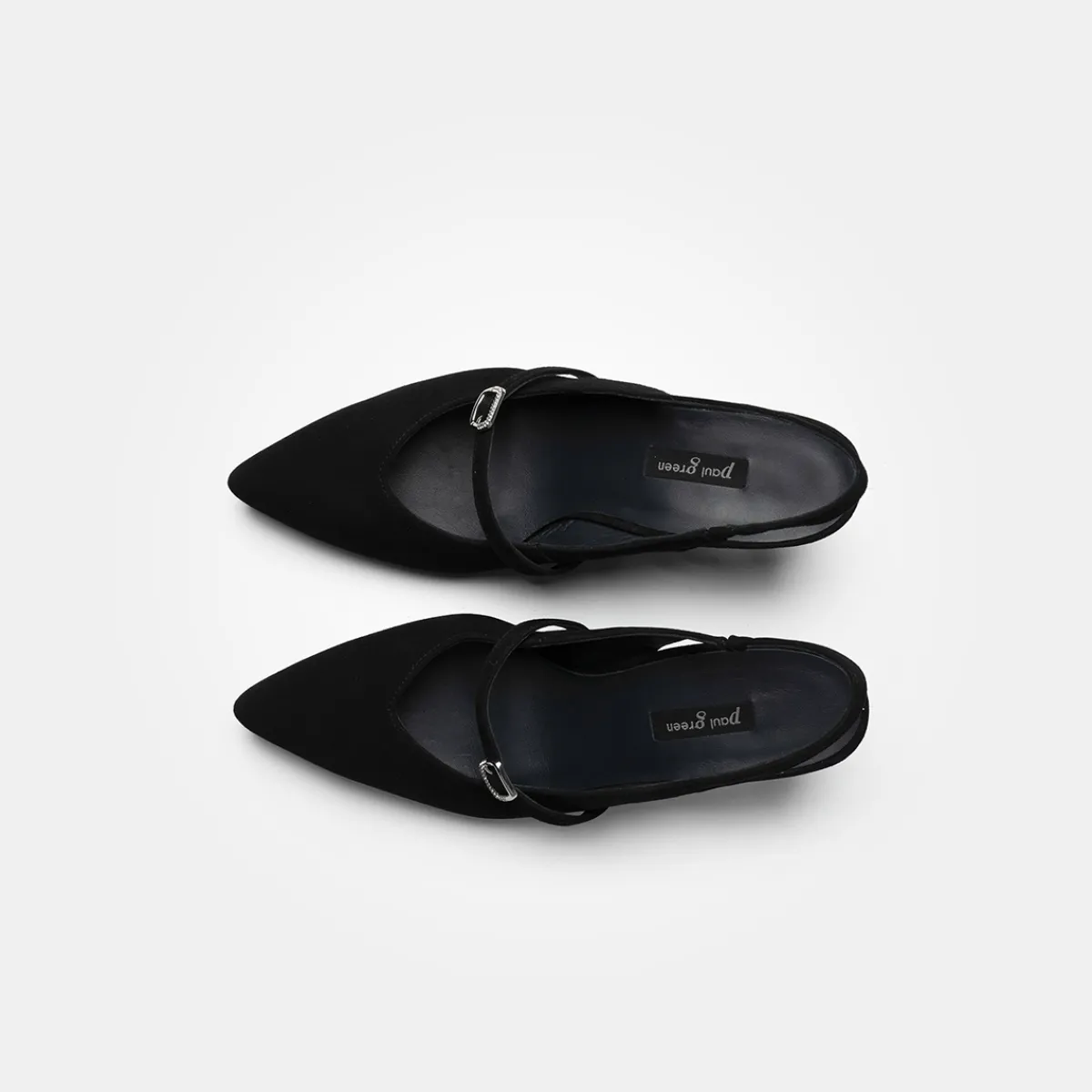 Paul Green Peeptoes & Slingpumps|Sling-Sandalette 6078-005 Schwarz