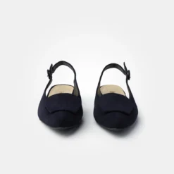 Paul Green Peeptoes & Slingpumps|Sling-Sandalette 6090-035 Blau