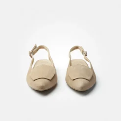 Paul Green Peeptoes & Slingpumps|Sling-Sandalette 6090-020 Beige