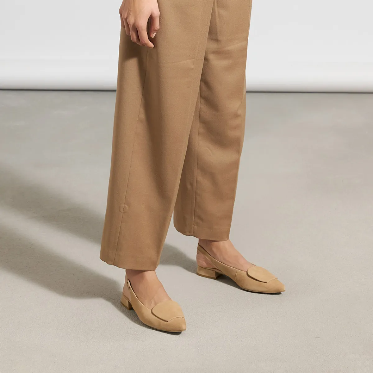 Paul Green Peeptoes & Slingpumps|Sling-Sandalette 6090-020 Beige