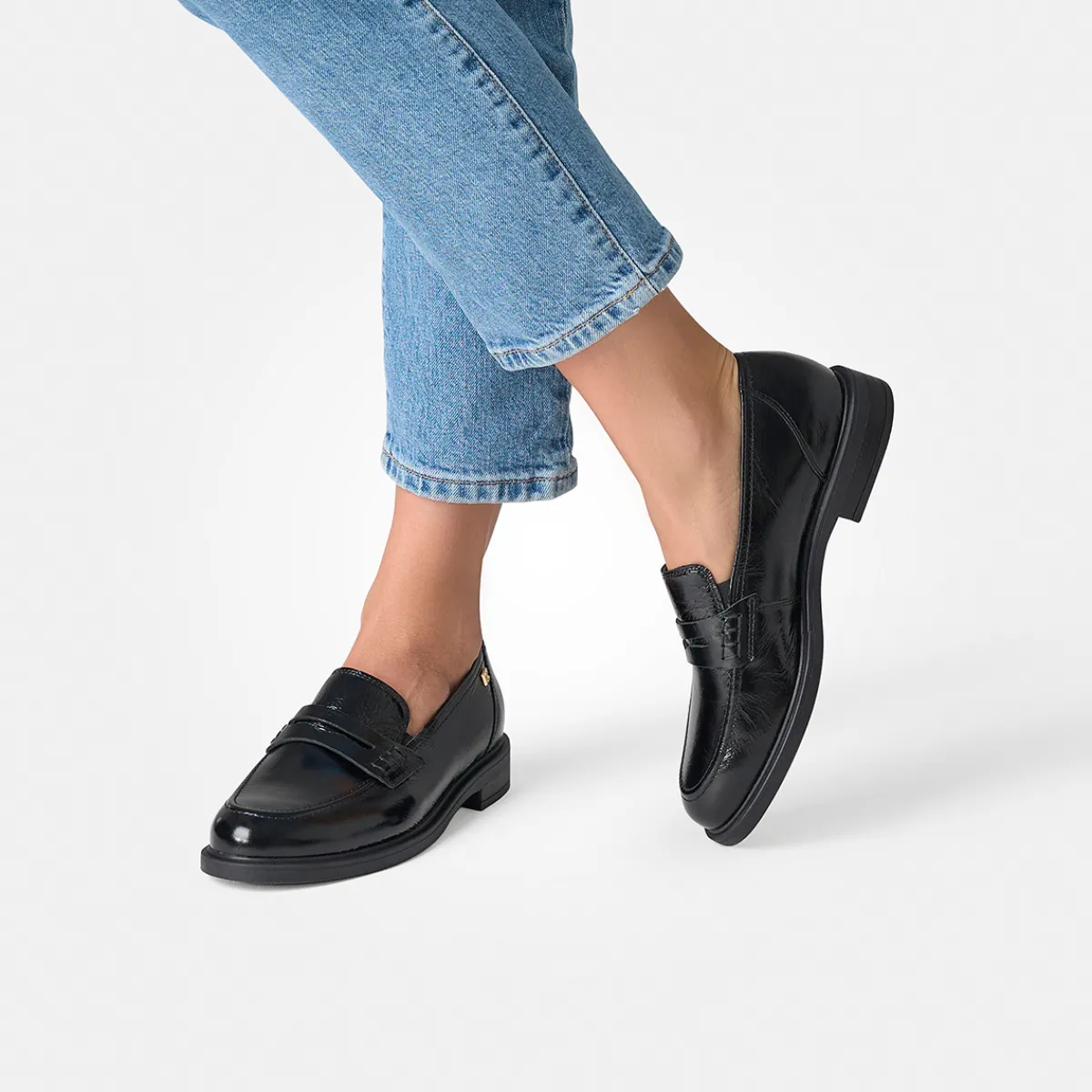 Paul Green Slipper & Mokassin|Slipper 1251-020 Schwarz