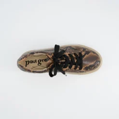 Paul Green Sneaker|Sneaker 5469-058 Braun kombiniert / Reptil