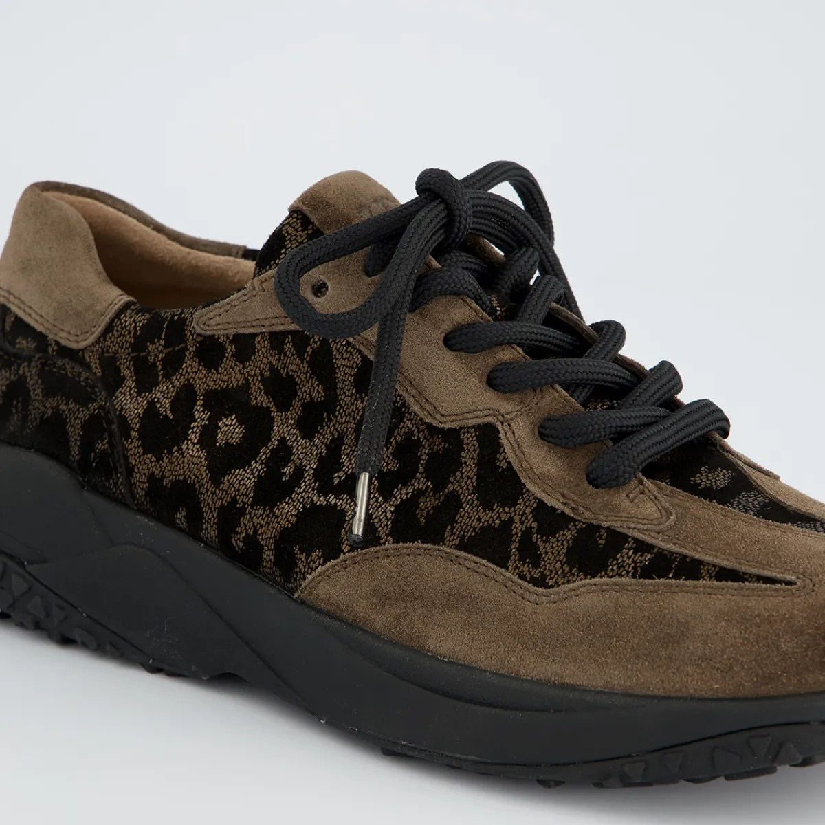 Paul Green Sneaker|Sneaker 5420-058 Braun kombiniert (Leo-Look)