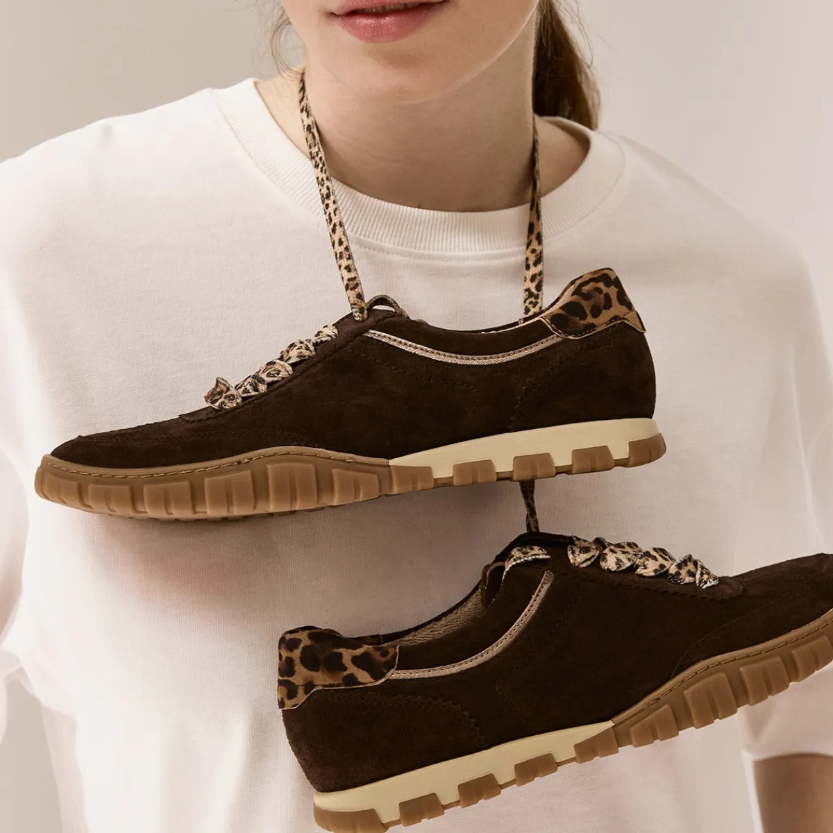 Paul Green Sneaker|Sneaker 5504-040 Braun/Leo