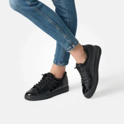 Paul Green Warmfutter|Schnürschuhe|Sneaker 5445-008 Schwarz