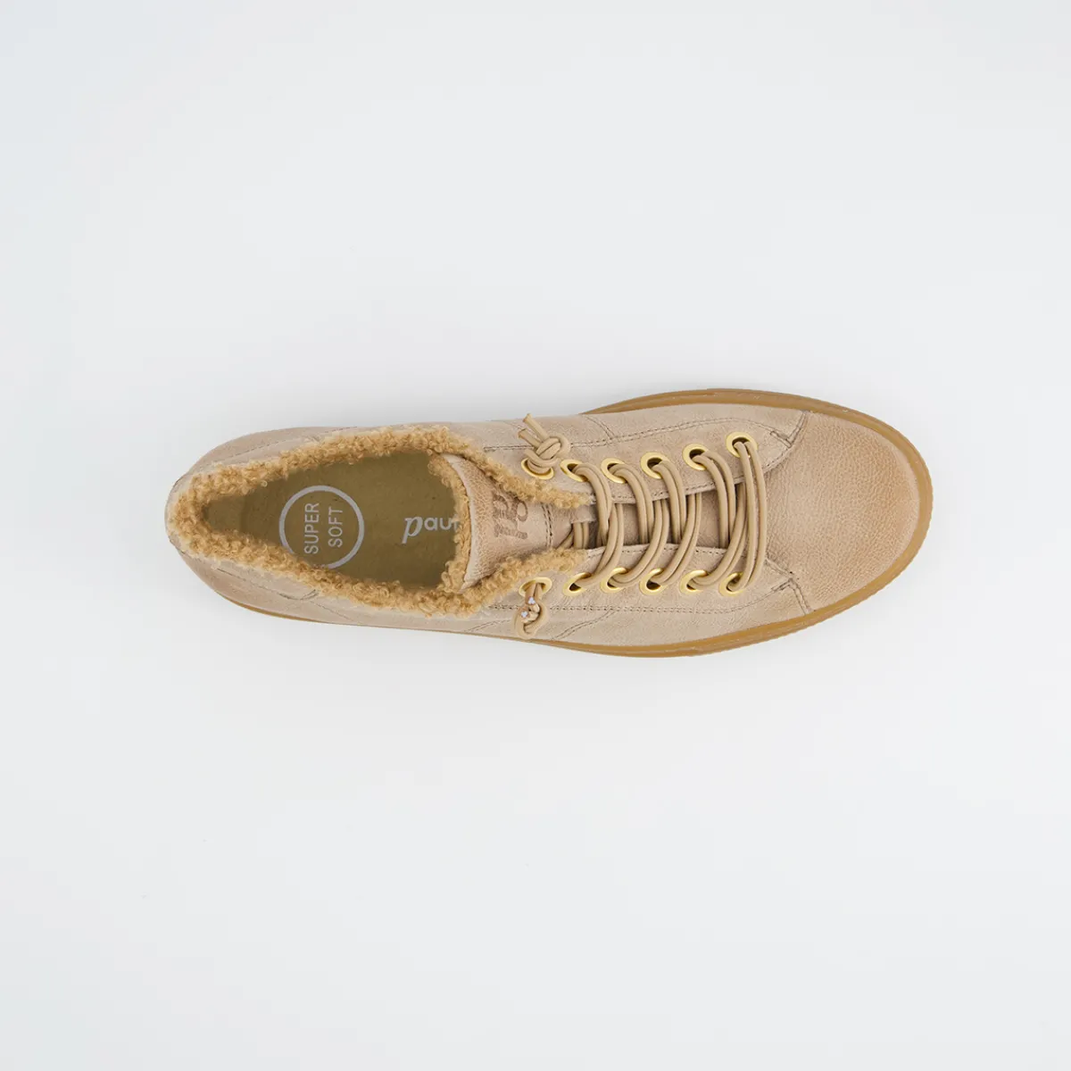 Paul Green Warmfutter|Schnürschuhe|Sneaker 5445-028 Beige
