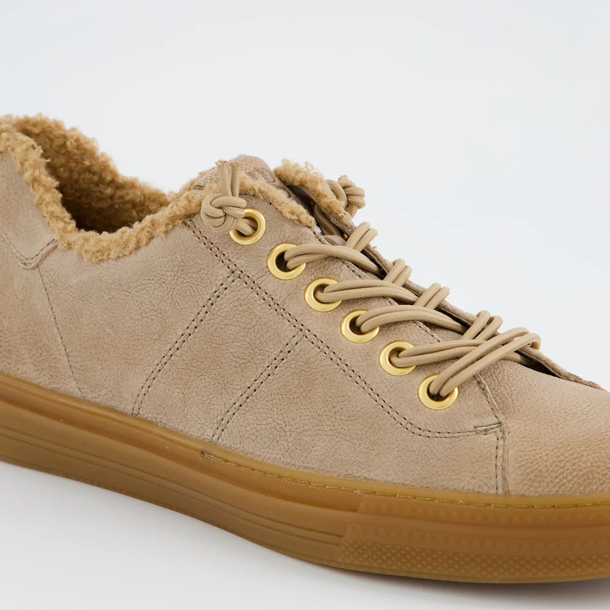 Paul Green Warmfutter|Schnürschuhe|Sneaker 5445-028 Beige