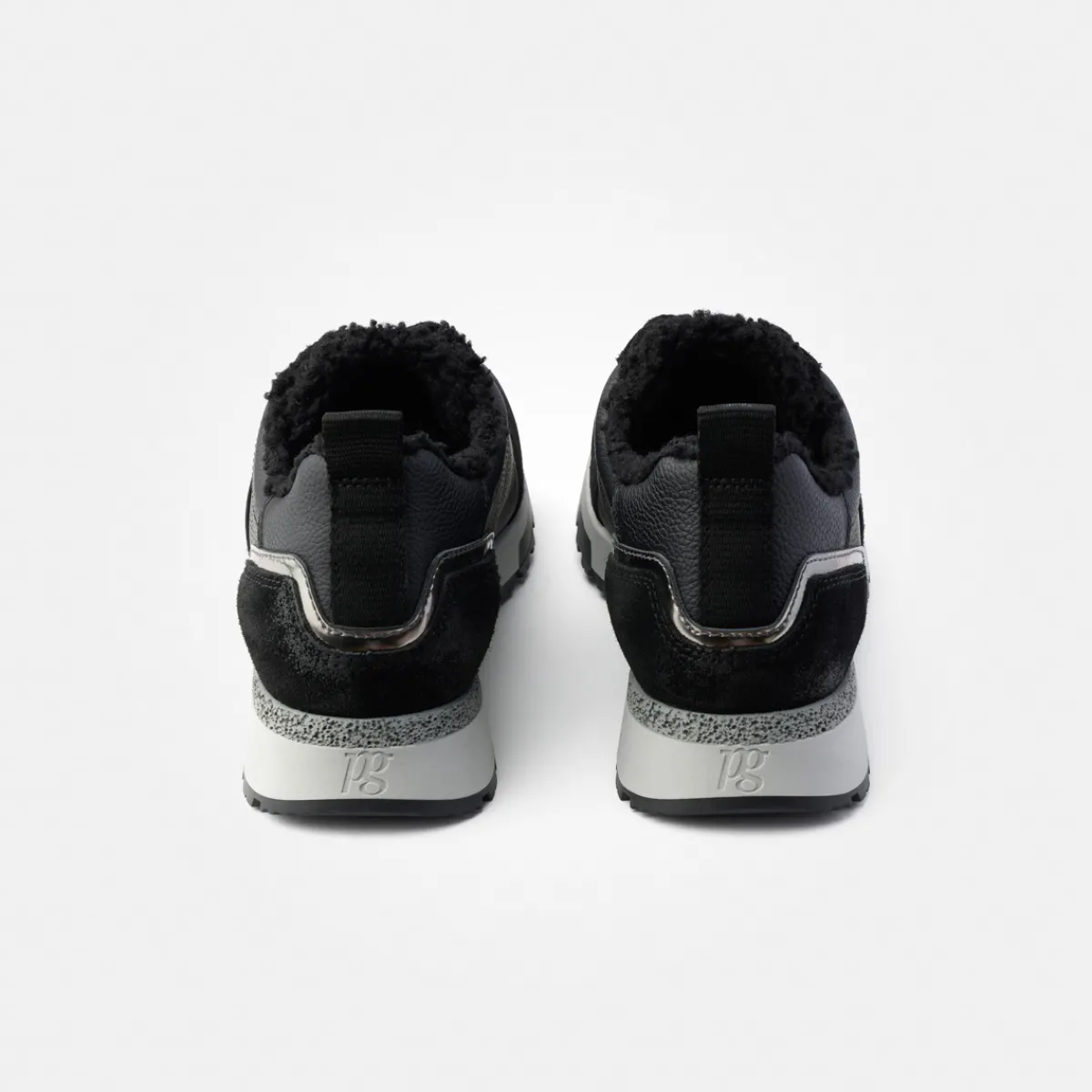 Paul Green Warmfutter|Schnürschuhe|Sneaker mit Wechselfußbett 5365-026 Schwarz