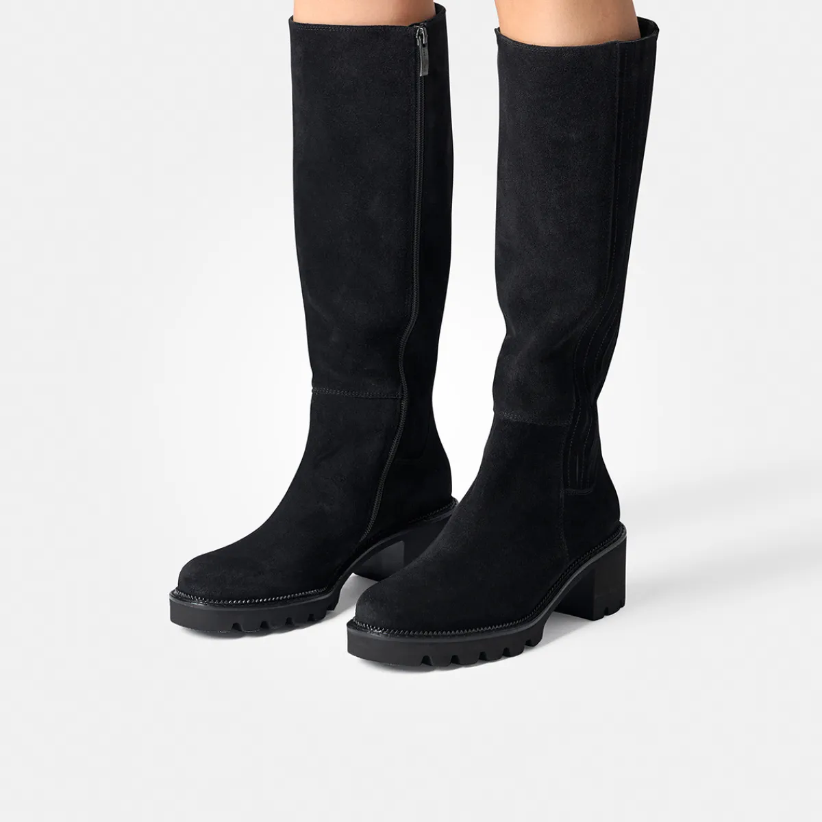 Paul Green Stiefel|Stiefel 8233-018 Schwarz