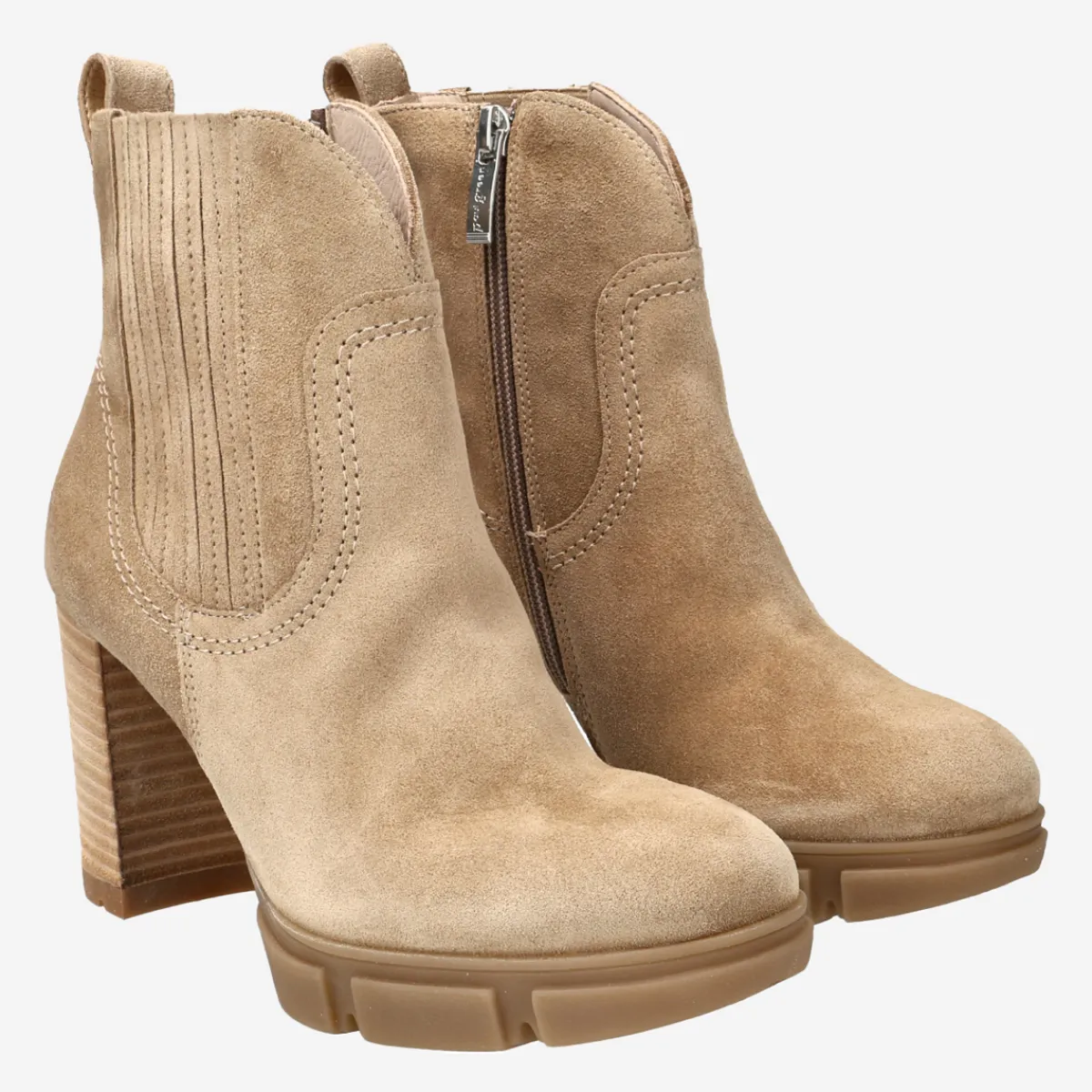 Paul Green Stiefeletten|Stiefelette 9033-002 Beige
