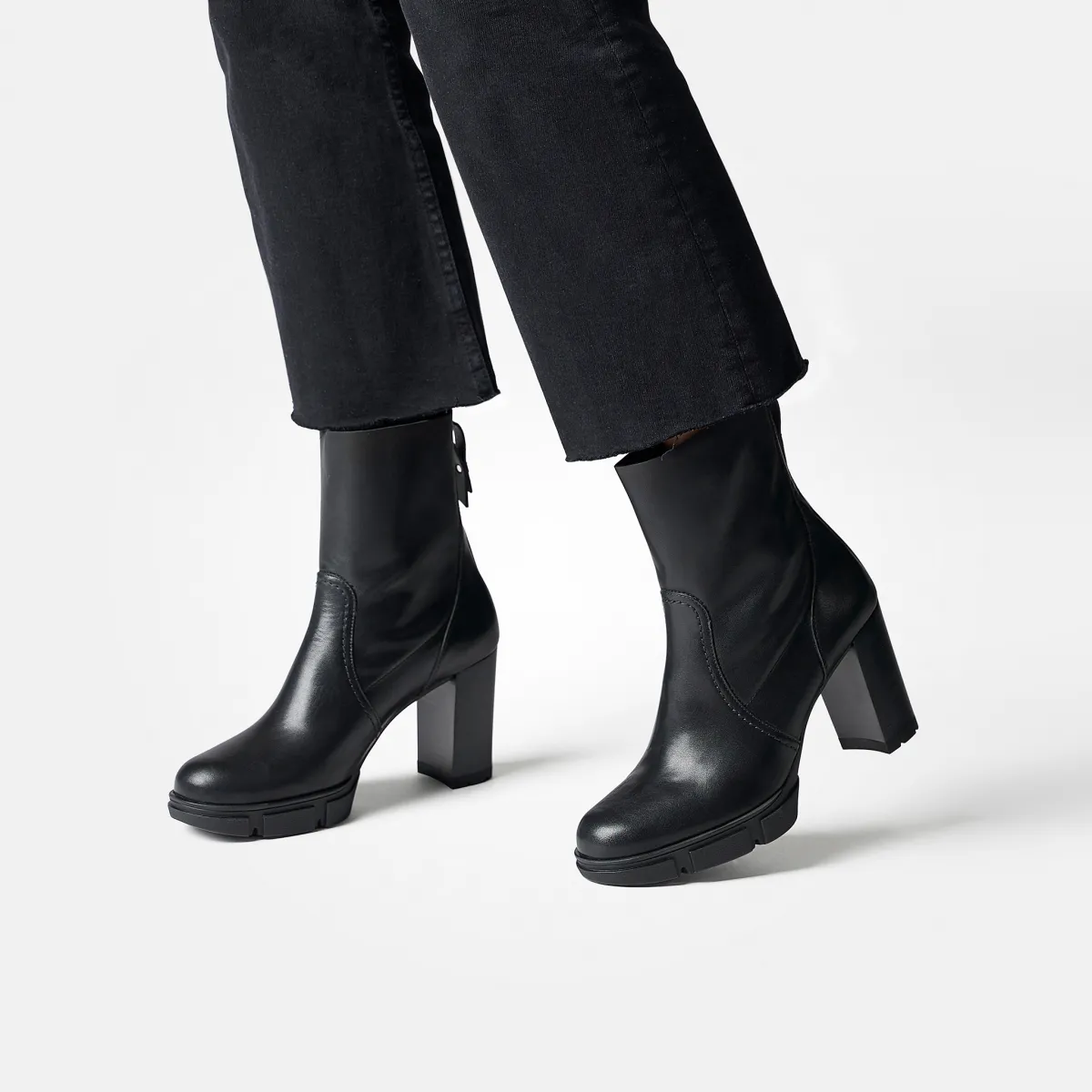 Paul Green Stiefeletten|Stiefelette 8163-006 Schwarz