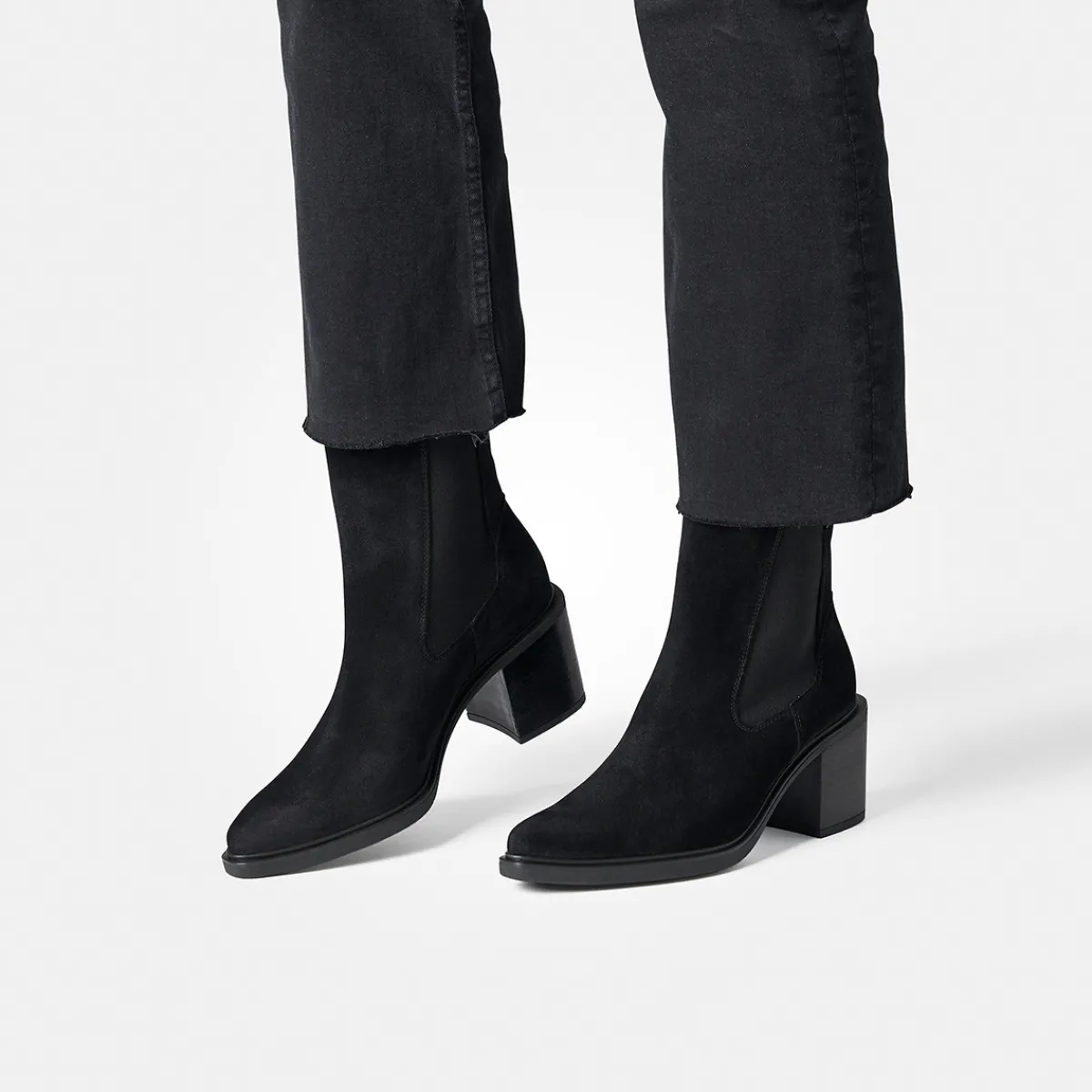 Paul Green Stiefeletten|Stiefelette 8252-028 Schwarz